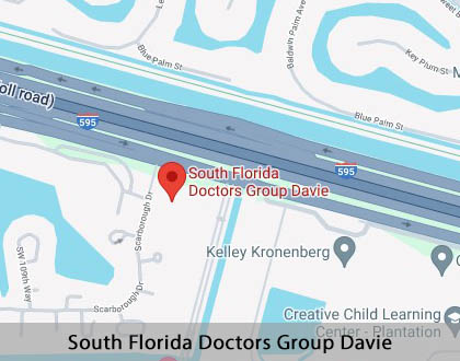 Map image for Do I Have Strep or the Common Cold? in Davie, FL